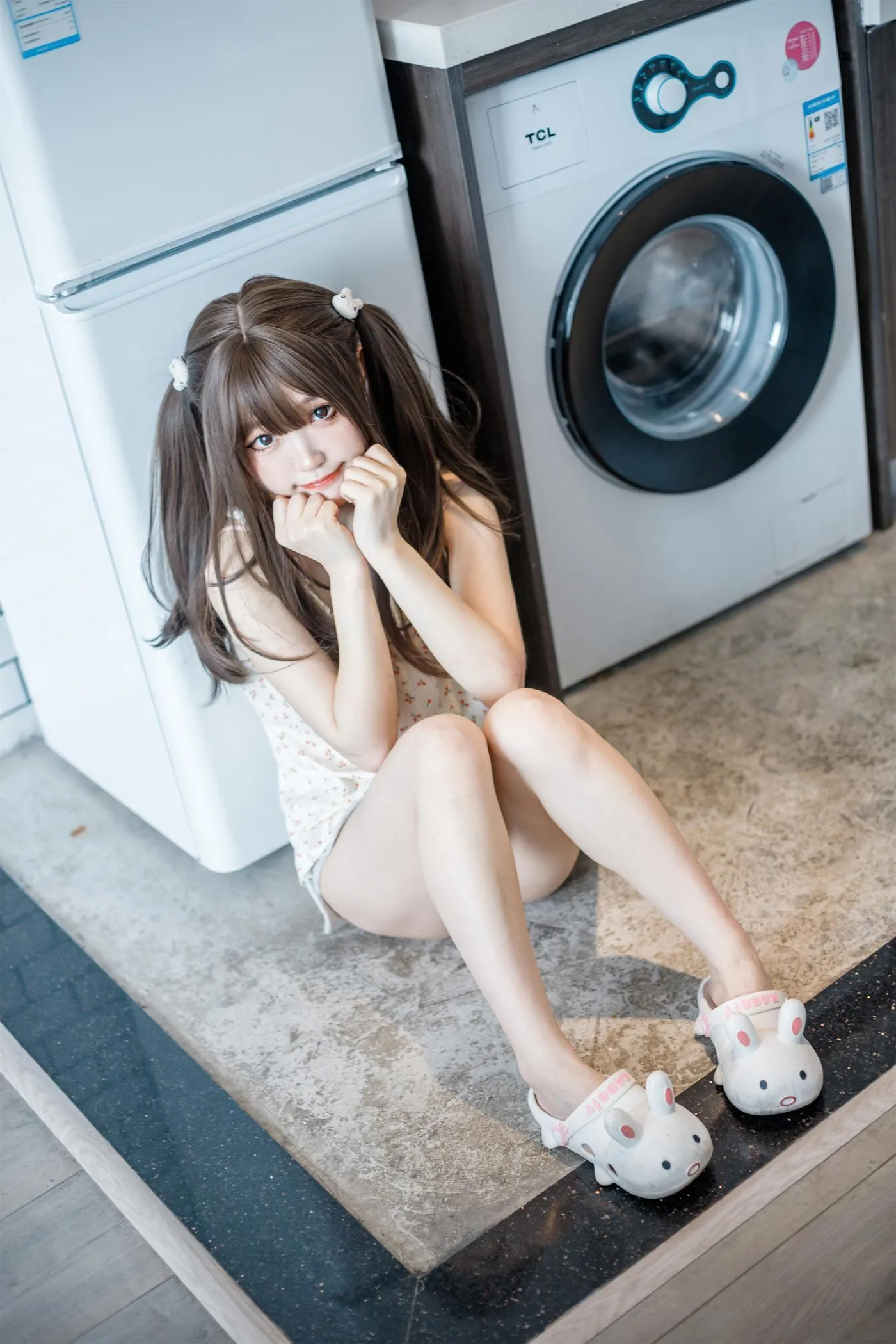 神沢永莉 – NO.07 黄色吊带睡衣兔兔 [22P]插图7